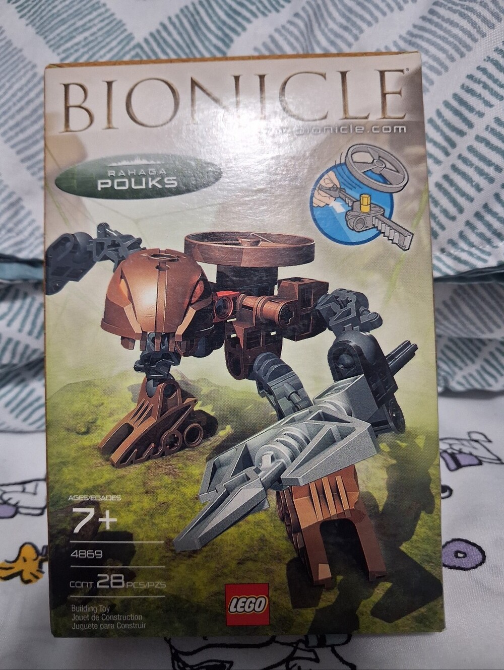 LEGO Bionicle 4869 Rahaga Pouks - NWT Sealed